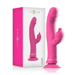 Obsenza - Vibrador Julio Rabbit de Silicona para Estimulación Dual - Rosa - Image 1