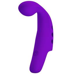 Obsenza - Vibrador de Dedo Recarregável Gorgon Preto para Estímulo Preciso - Violeta - Image 1