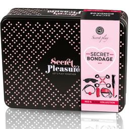 Obsenza - SecretPlay Red BDSM Bondage Set - Complete 6-Piece Collection - Image 1