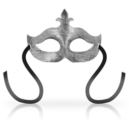 Obsenza - Masque Fleur de Lis Argent pour Jeux Séduisants et Mystérieux - TU - Image 1