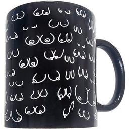 Obsenza - Boobs mug black 370 ml - Image 1