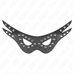 Obsenza - Maschera Sexy in Similpelle Modello 1 27x13 cm KINK - Image 1