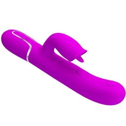 Obsenza - Vibrador Rabbit con Funciones de Licking y Estimulación Dual de Pretty Love - Image 1