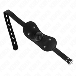 Obsenza&#x20;-&#x20;Maschera&#x20;Bocca&#x20;Ball&#x20;Gag&#x20;Regolabile&#x20;con&#x20;Serratura&#x20;42-60&#x20;cm&#x20;KINK&#x20;-&#x20;Image&#x20;1