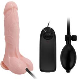Obsenza - BAILE Realistic Inflatable Vibrating Dildo 18. - Image 1