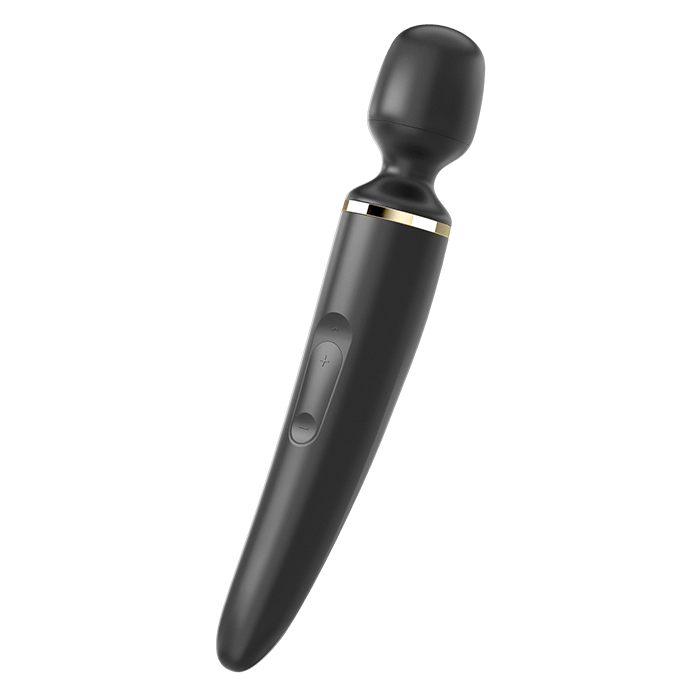 Obsenza - Satisfyer Wander Woman Black - XXL Body Massage Wand - T1 - Image 1