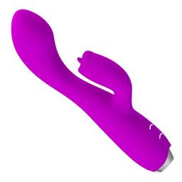 Obsenza - PRETTY LOVE Gloria Wiederaufladbarer Kaninchenvibrator Wasserdicht Lila - Violett - Image 1