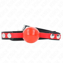 Obsenza - KINK Soft TPE Ballknebel 4 cm, verstellbar 37-52 cm - Image 1