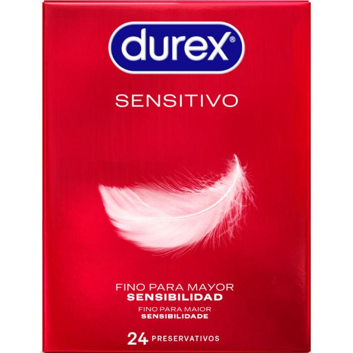 Obsenza - Durex Sensitivo Suave 24 Unidades - Preservativos Finos y Anatómicos - Image 1