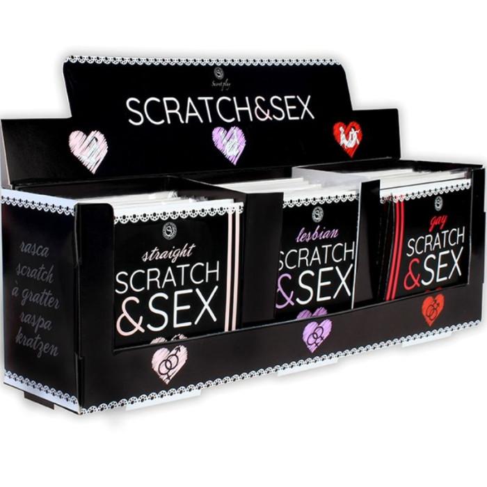 Obsenza - SecretPlay Display + Postures Scratch & Sex Game Set (ES/EN/FR/PT/DE) - Image 1