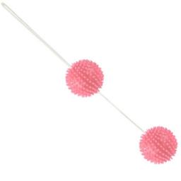 Obsenza - BAILE Pink Textured Pelvic Floor Balls 3. - Pink - Image 1