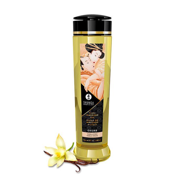 Obsenza - Huile de Massage Érotique Fetish Vanilla - Shunga - 10ml - Image 1