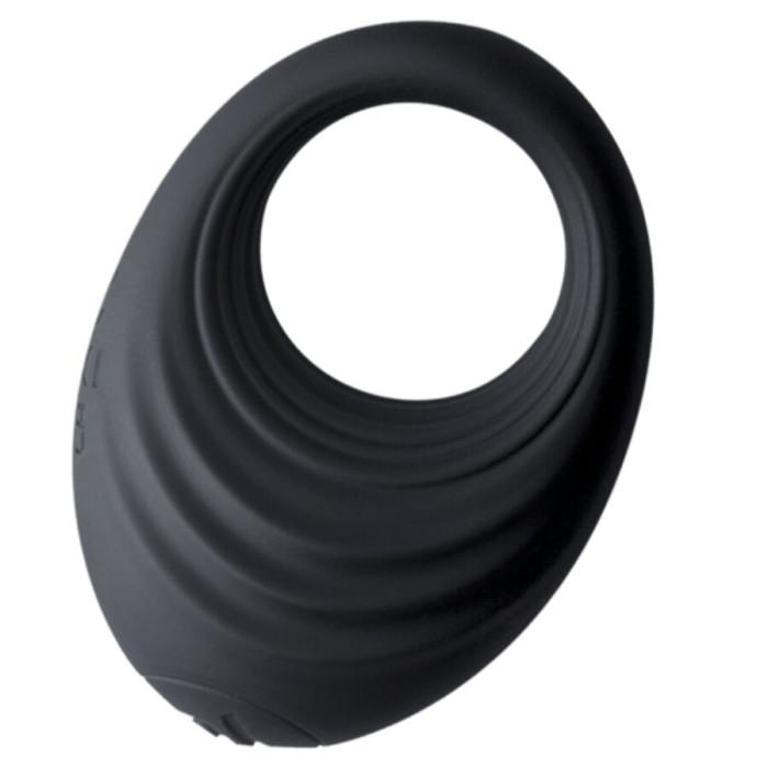 Obsenza - Spire black vibrating penis ring - Image 1