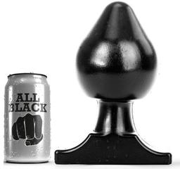 Obsenza - ALL BLACK Analplug 19 cm – Flexibel und Komfortabel für intensive Erlebnisse - Schwarz - Image 1
