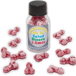 Obsenza - Caramelos Divertidos en Forma de Pene con Sabores de Fresa y Cereza - Image 1