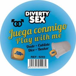 Obsenza - Golden hard dice with men positions and cube - Image 1