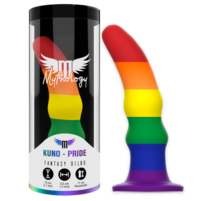Obsenza - Mythology Kuno Pride Dildo S – Estimulador Anal Flexible y Seguro - Image 1