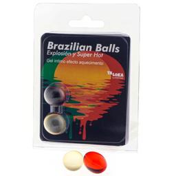 Obsenza - Diverty Sex Taloka 2 Brazilian Balls Super Hot Effect Gel - Image 1