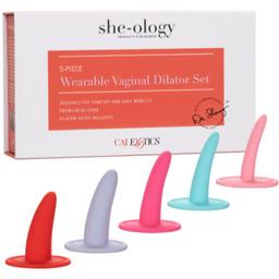 Obsenza - Kit de 5 Dilatadores Vaginais e Anais Multicolor CALEXOTICS - Image 1