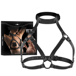 Obsenza - Imbracatura Torace Regolabile Fetish Submissive per BDSM e Sottomissione - Image 1