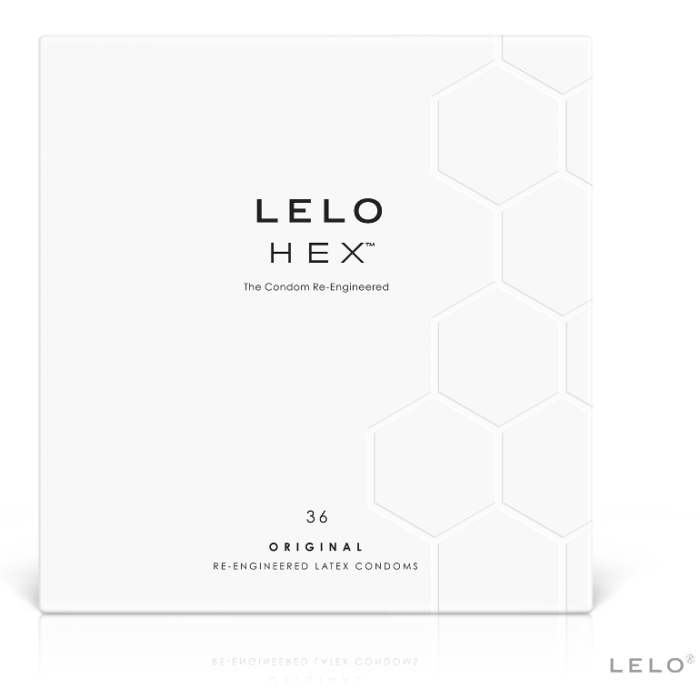 Obsenza - LELO HEX Kondombox 36 Stück – Innovation für Mehr Sensibilität - Image 1