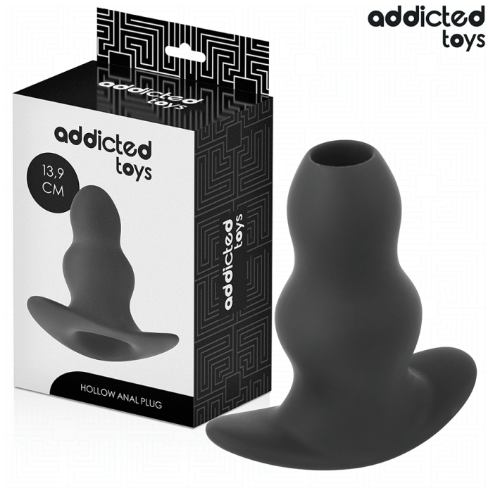 Obsenza - Hollow anal plug silicone size xl 13.9 cm - Image 1