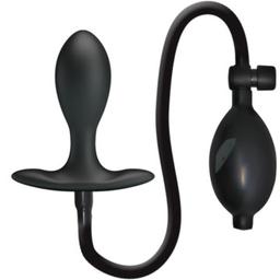 Obsenza - Plug Anal Gonflable Noir – Confort et Plaisir Intense - Noir - Image 1
