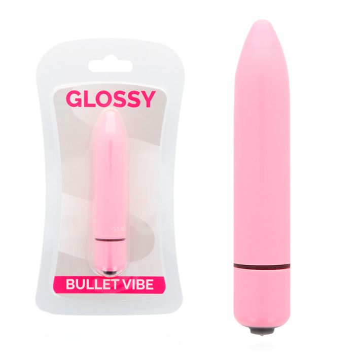 Obsenza - Vibrador Thin Vibe Rosa GLOSSY com Vibrações Suaves e Resistente à Água - Image 1