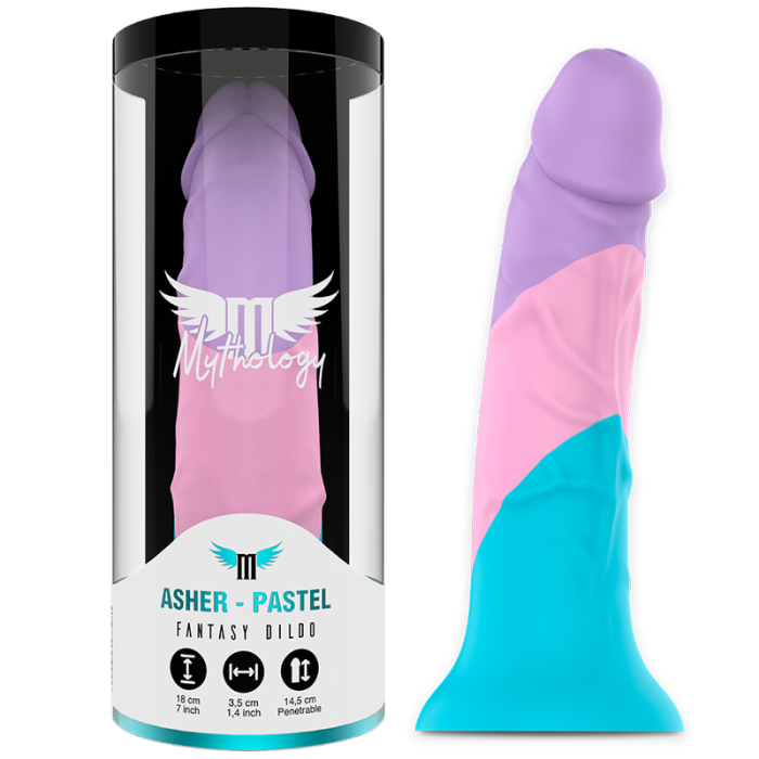 Obsenza - Mythology Asher Pastel Silicone Dildo for Enhanced Pleasure - Image 1