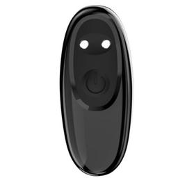 Obsenza - Fetish Fantasy Series Adjustable Leather Strap-On Dildo - Black - Image 1