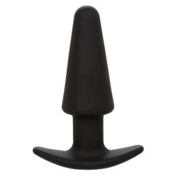 Obsenza - Calexotics Rock Bottom Tapered Anal Plug with 10 Vibrations - Black - Image 1