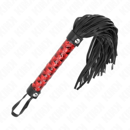 Obsenza - KINK Peitsche mit Rautenmuster 40 cm – Eleganz und Präzision - Image 1