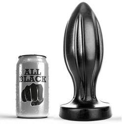 Obsenza - Anal Plug 21 cm All Black para Placer y Estimulación Anal - Negro - Image 1