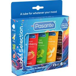 Obsenza - Pack assorted flavor lubricants 5 units x 15 ml - Image 1