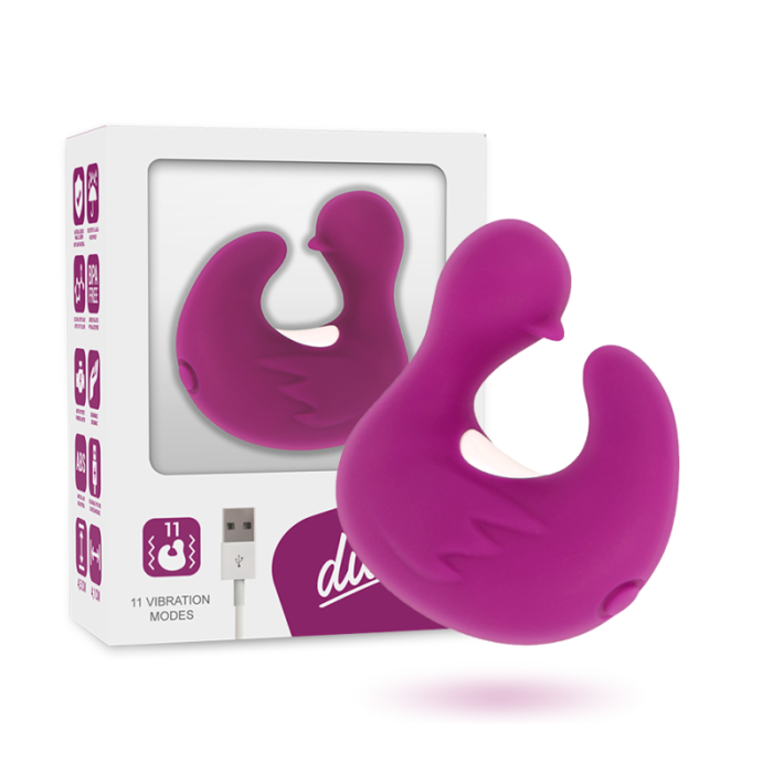 Obsenza - DuckyMania - Dé à Dés Silicone Stimulant Rechargeable - Image 1
