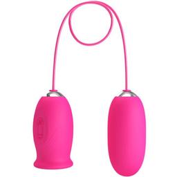 Obsenza - Ovulo Vibrante a Forma di Margherita con Stimolatore Clitoride per Massima Piacenza - Rosa - Image 1