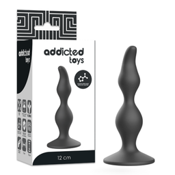 Obsenza - Plug Anal de 12 cm para Principiantes - ADDICTED TOYS - Negro - Image 1
