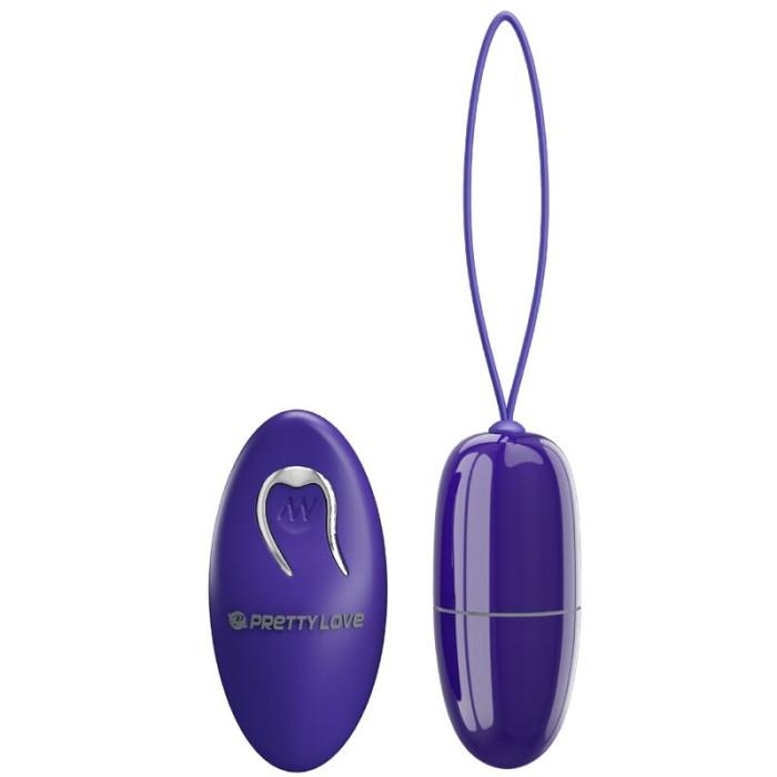 Obsenza - Pretty Love Selkie Youth Mini Vibrating Egg with Remote Control - Purple - Image 1