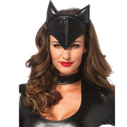 Obsenza - Masque Femme Chat Noir Élégant et Séduisant pour Fêtes et Soirées - TU - Image 1