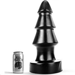Obsenza - Plug Anal Sapin 40 cm - All Black pour Avancés - Noir - Image 1