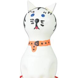 Obsenza - Handpainted novelty condoms cat white - Image 1