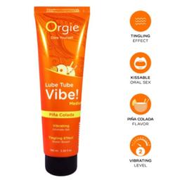 Obsenza - Lube tube vibe! piña colada gel íntimo besable efecto hormigueo medio 100 ml - Image 1