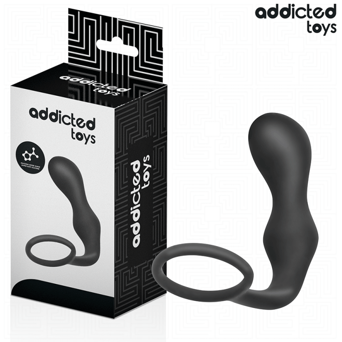 Obsenza - Anal plug with ring silicone model 3 - Image 1