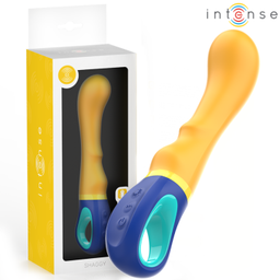 Obsenza - Intense Shaggy Gelber G-Spot-Vibrator für Tiefenstimulation - Gelb - Image 1