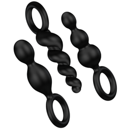 Obsenza - Jeu de Bouchons Anaux 3 Pièces pour Sensations Variées - Image 1