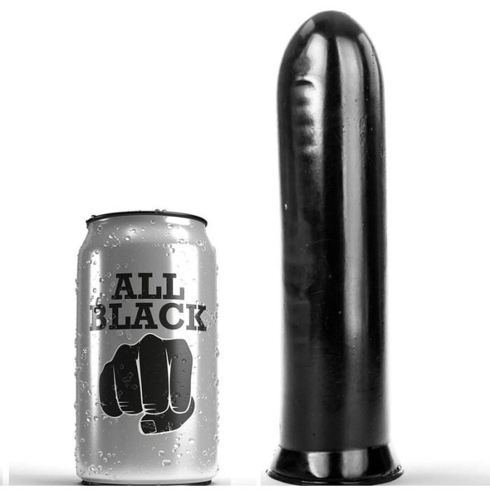 Obsenza - Dildo Negro de 19 cm para Experiencia Avanzada - ALL BLACK - Negro - Image 2