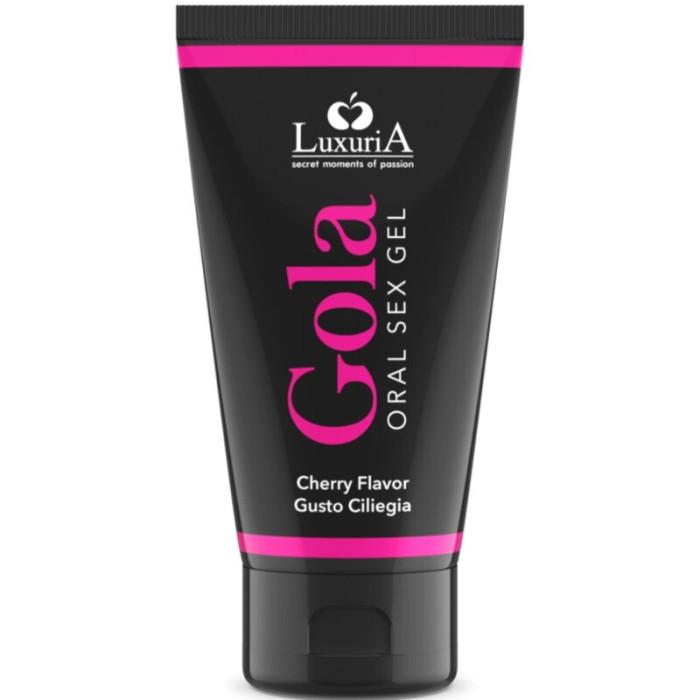 Obsenza - Gel de Sexo Oral Luxúria Cereja para Momentos de Prazer Intimateline - 50ml - Image 1