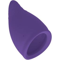 Obsenza - Fun copa menstrual talla b morado oscuro - Image 1