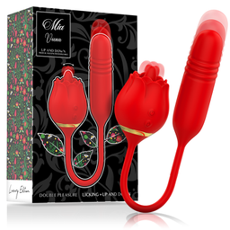 Obsenza - MIA Vienna Double Pleasure Licking &amp; Up-Down Vibrator - Image 1