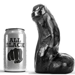 Obsenza - Realistic Dong Negro 17 cm – Juguete Íntimo Hipoalergénico - Negro - Image 1